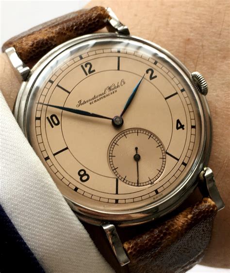 iwc watches vintage collection|pre owned iwc watches.